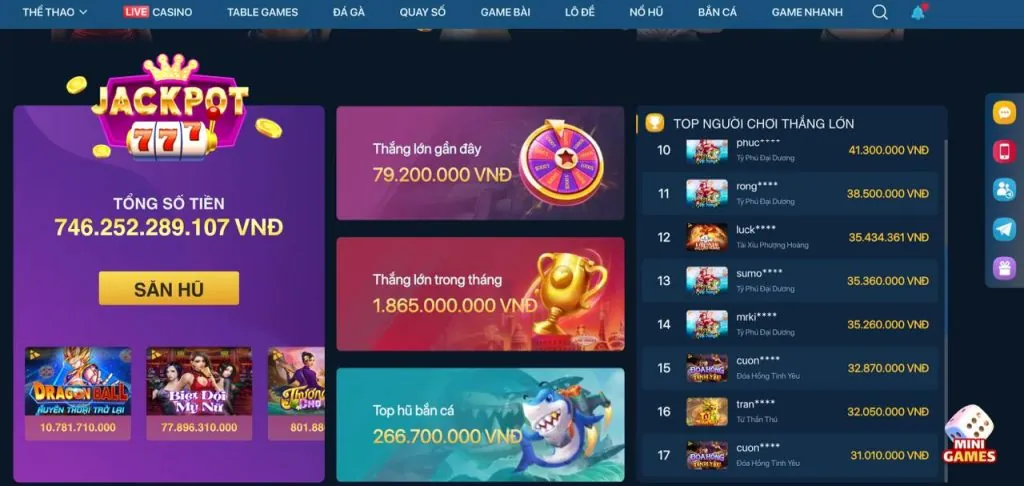 Biểu tượng sự đổi mới công nghệ tại 777win vip